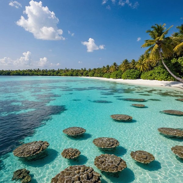 Où trouver les meilleures plages pour la plongée avec tuba aux Maldives?